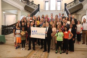 Group photo on the Grand Staircase.