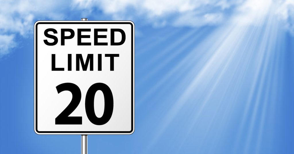 20 mph speed limit