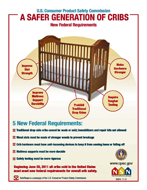 drop side cot with mattress
